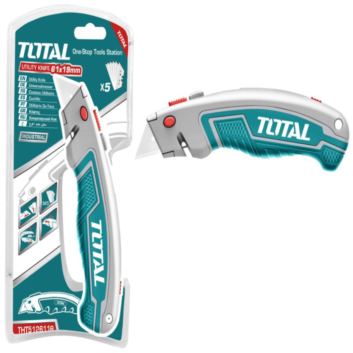 Trincheta Cuchillo De Trabajo + 6 Hojas Total