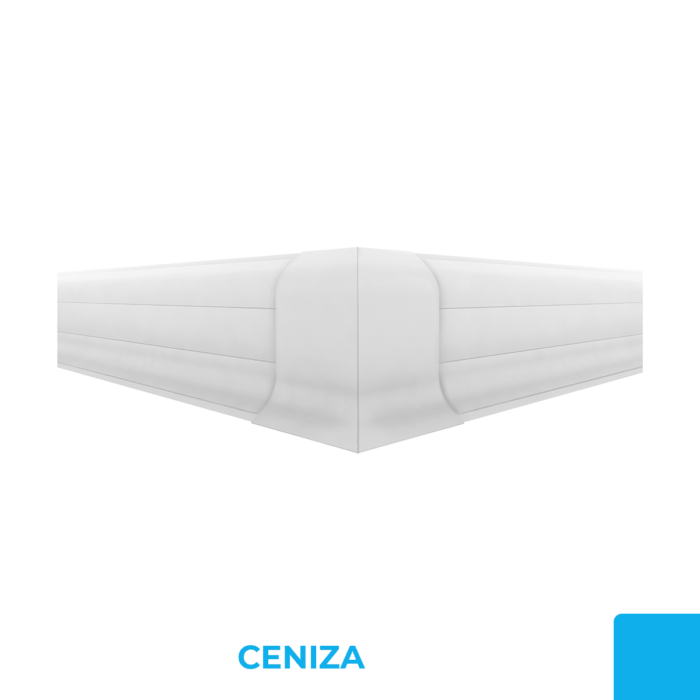 Zócalo Canto Externo - PVC Plasbil
