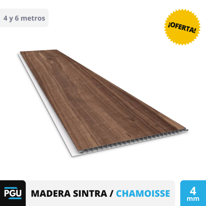 01 OFERTA Cielorraso de PVC Madera – Revid 25cm x 4mm