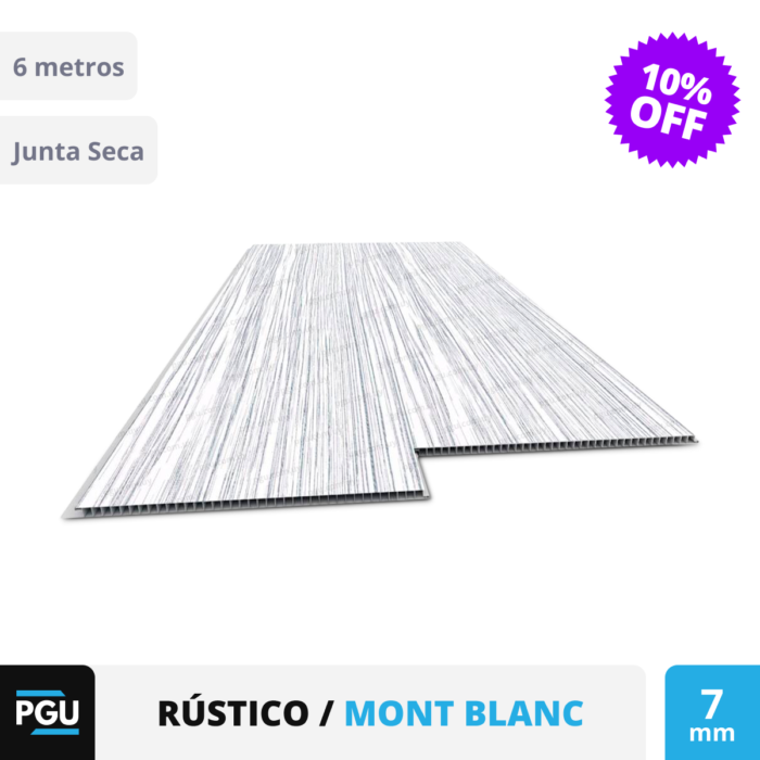 03 OFERTA Cielorraso de PVC Rústico Junta Seca 7mm - Imagen 3