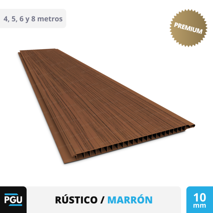 Cielorraso de PVC Rústico – Plasbil 20cm x 10mm - Imagen 6