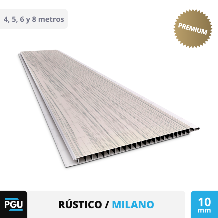 Cielorraso de PVC Rústico – Plasbil 20cm x 10mm - Imagen 5
