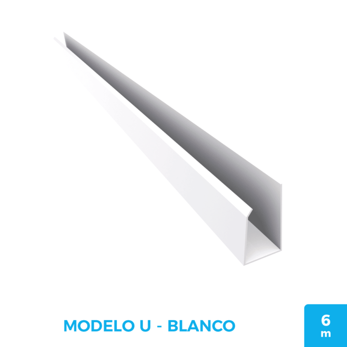 Perfiles de PVC - Modelo U 6m - Imagen 7