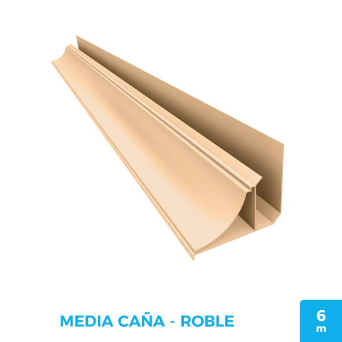 Perfiles de PVC - Moldura Media Caña - Imagen 2