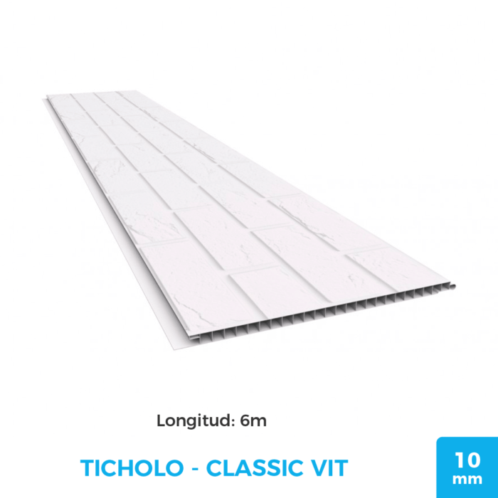 Cielorraso de PVC Ticholo - Revid 25cm x 10mm - Imagen 3