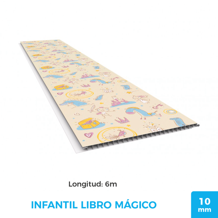 Cielorraso de PVC Infantil - Revid 25cm x 10mm - Imagen 4