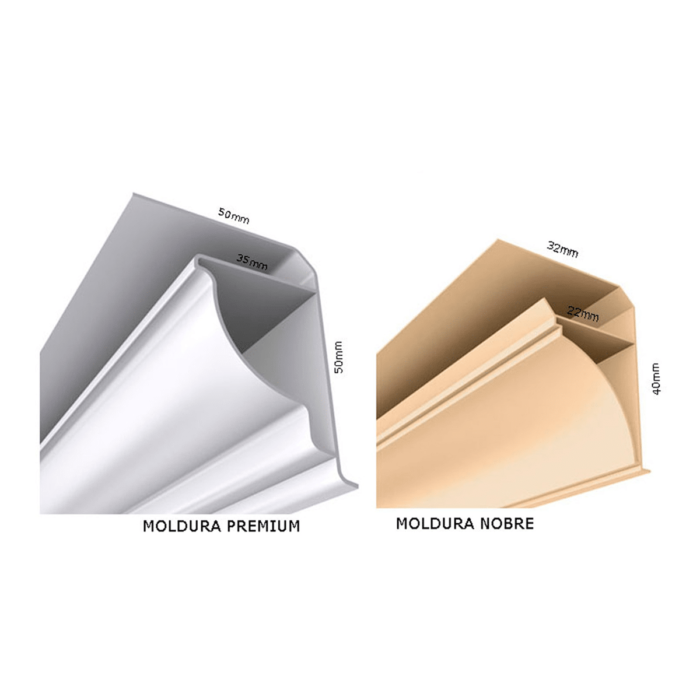 Perfiles de PVC - Moldura Pecho Paloma - Imagen 7