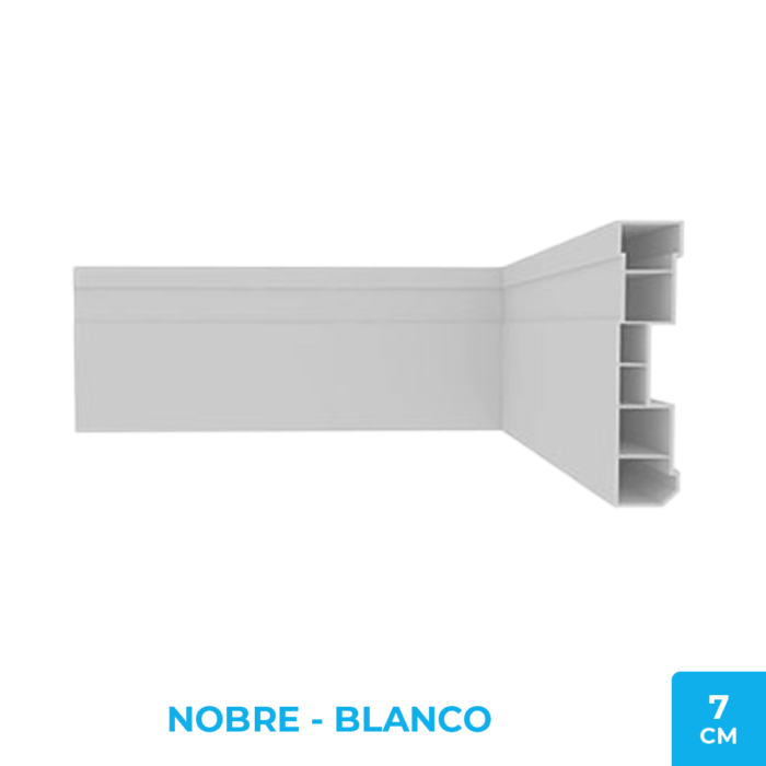 Zócalo Nobre 7cm - PVC Plasbil