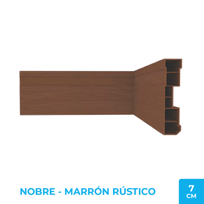 Zócalo Nobre 7cm - PVC Plasbil - Imagen 3